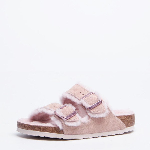 Birkenstock Arizona Shearling Light Rose