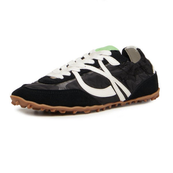 31-1901 HALIA NYLON SUEDE BLACK