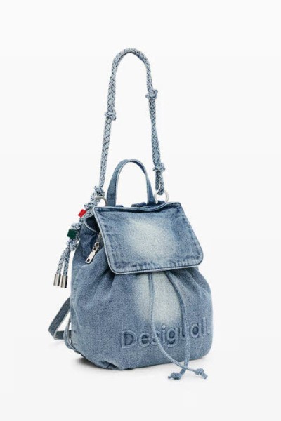 Desigual Half Logo Denim Luena Mini - Bild 1