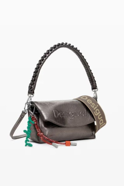 Desigual Half Logo Trokel Dark Silver - Bild 1