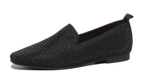 La Strada 2021004 4501 KNITTED BLACK + STONE