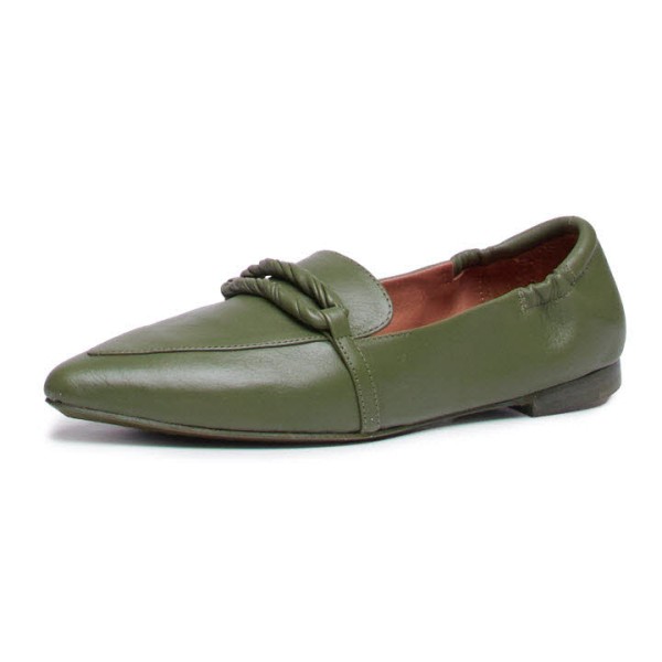 Y213-3 WASH NAPPA PISTACHIO WITH GOLD FI