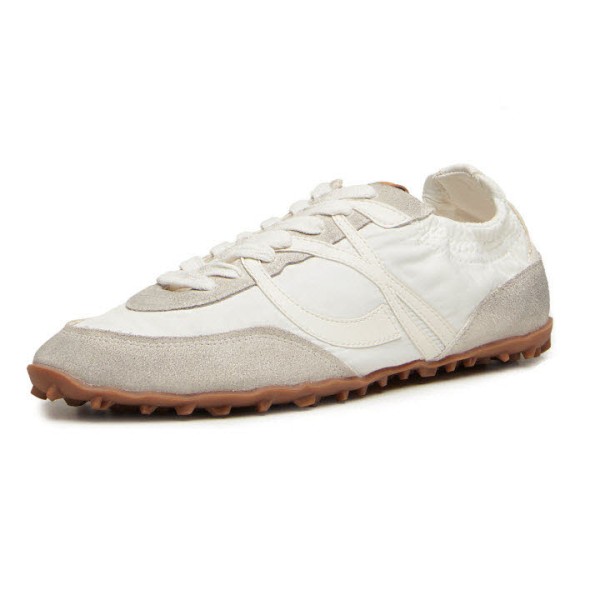 31-1901 HALIA NYLON SUEDE OFF WHITE