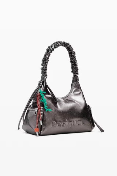 Desigual Half Logo Montville Dark Silver - Bild 1