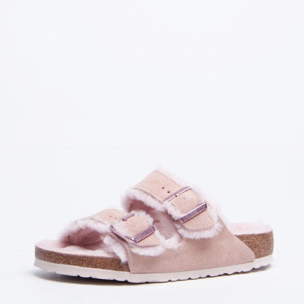 Birkenstock Arizona Shearling Light Rose