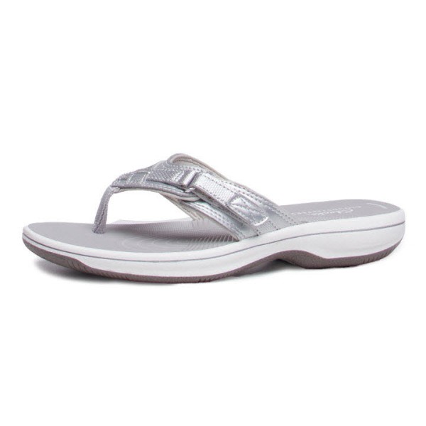 Clarks Brinkley Sea Silver Synthetic