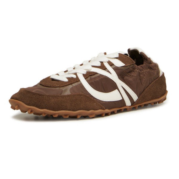 31-1901 HALIA NYLON SUEDE BROWN