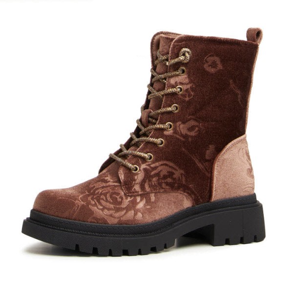 La Strada 2405206-5420 BROWN FLOWER/VELVET