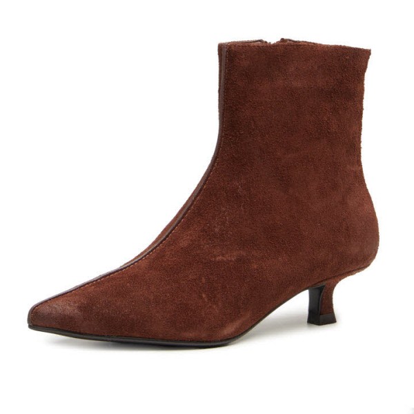 ELY TOP-E02 SUEDE SPORT BROWN