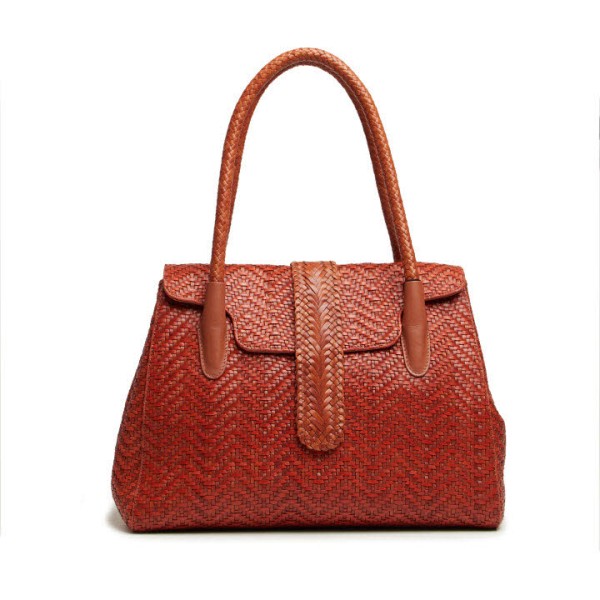 KIRSTEN L ZIGZAG - TANGERINE