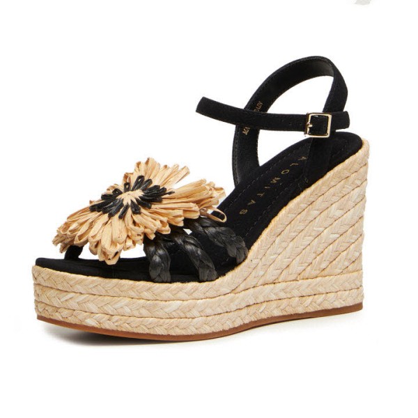 31-1701 FANNIE RAFFIA BLACK