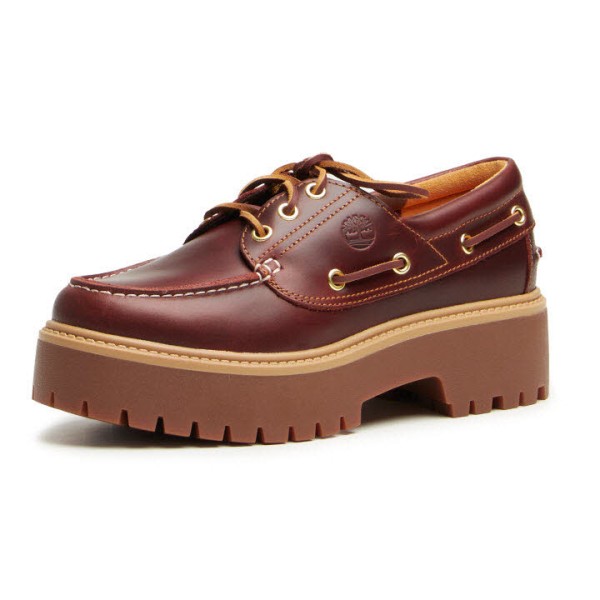 Timberland Stone Street Boat Shoe Rootbeer